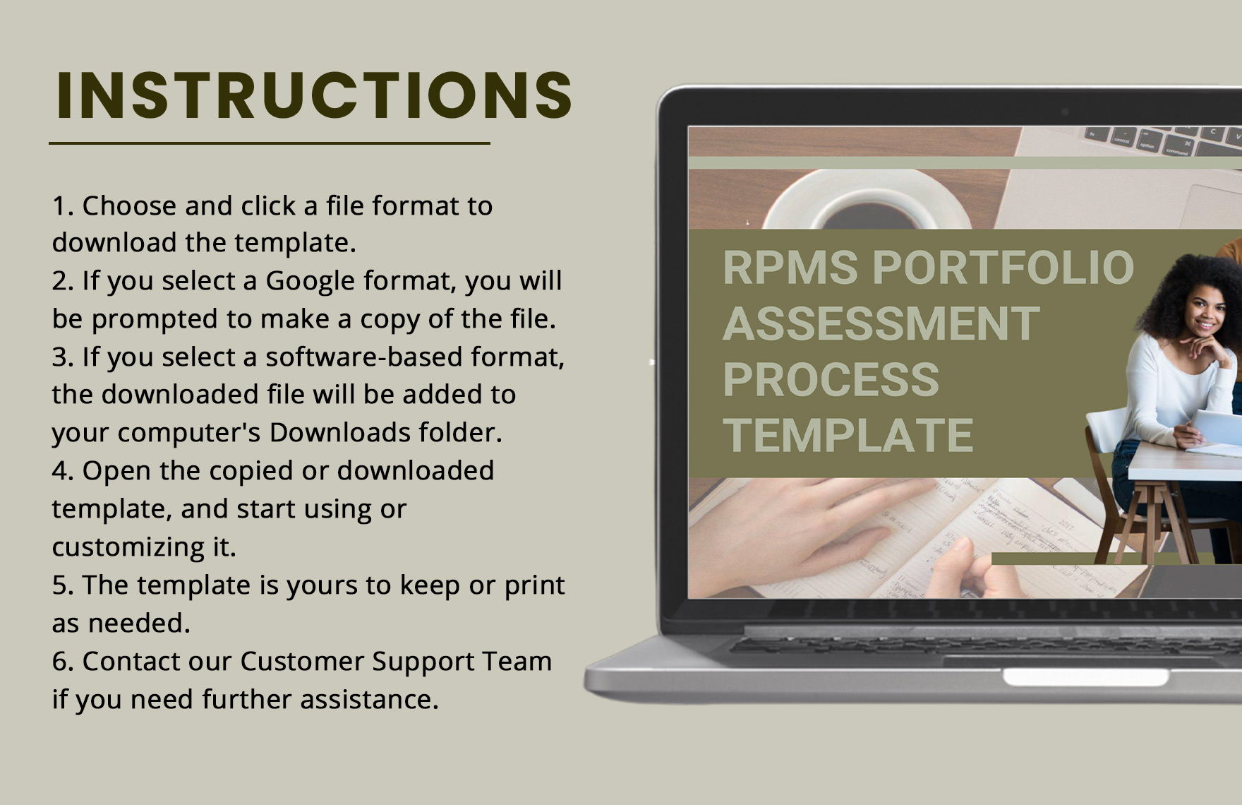 RPMS Portfolio Assessment Process Template