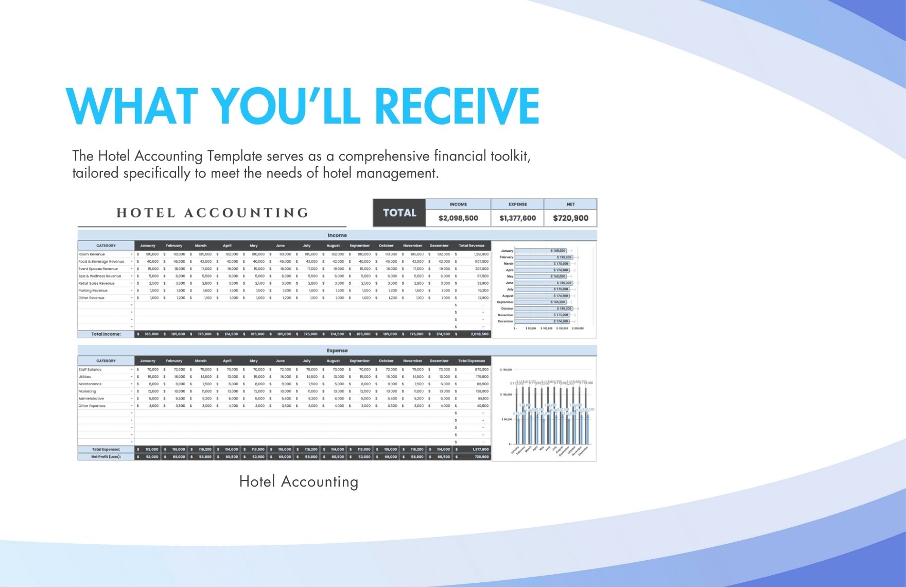 Hotel Accounting Template