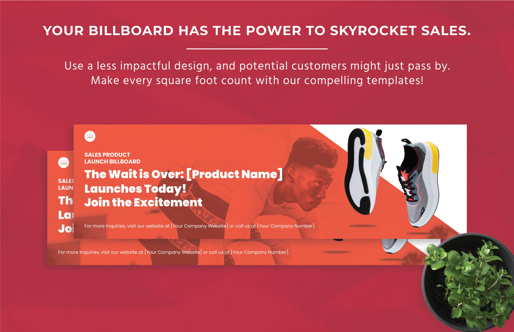 Sales Product Launch Billboard Template