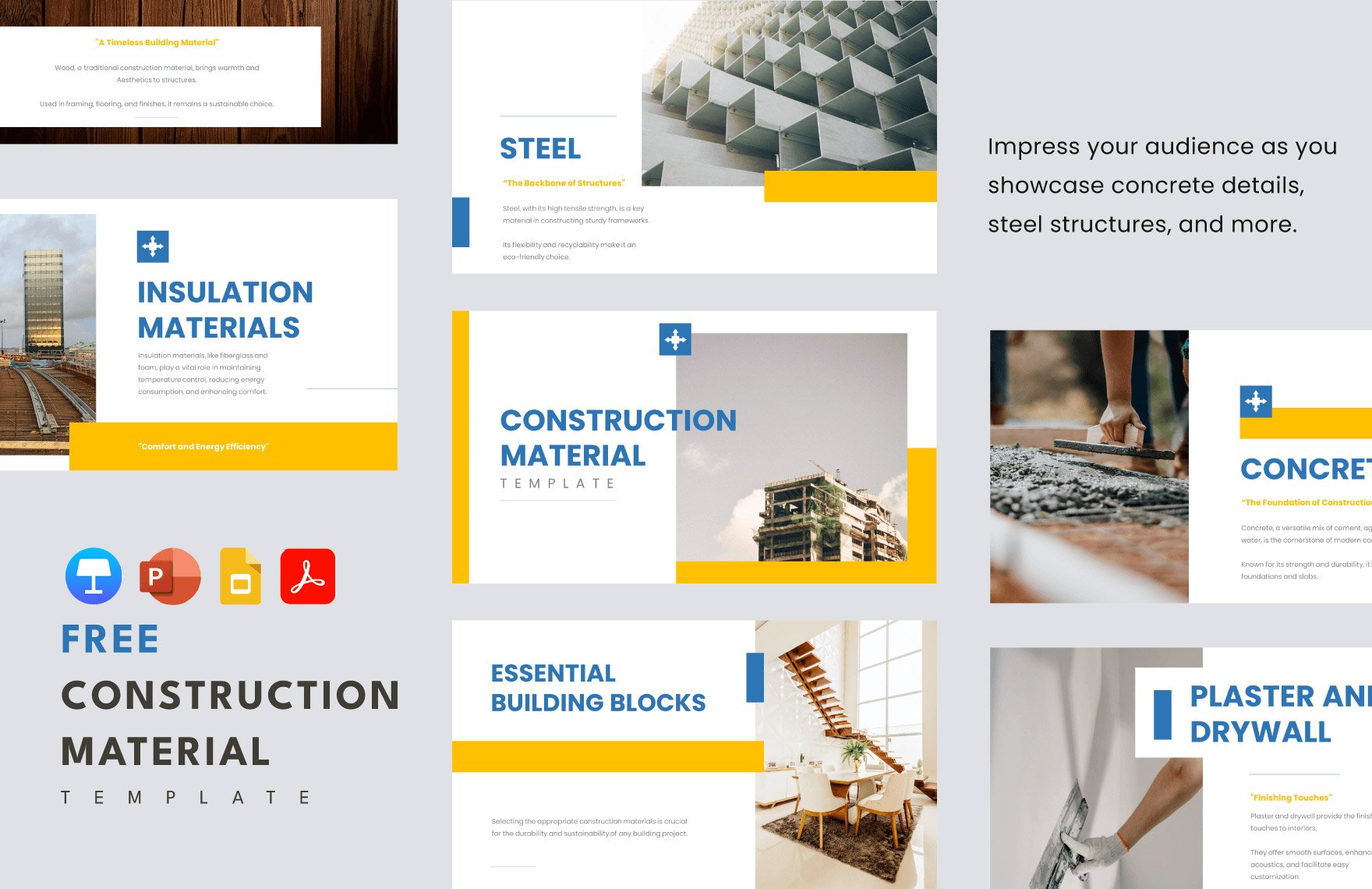 Construction Material Template