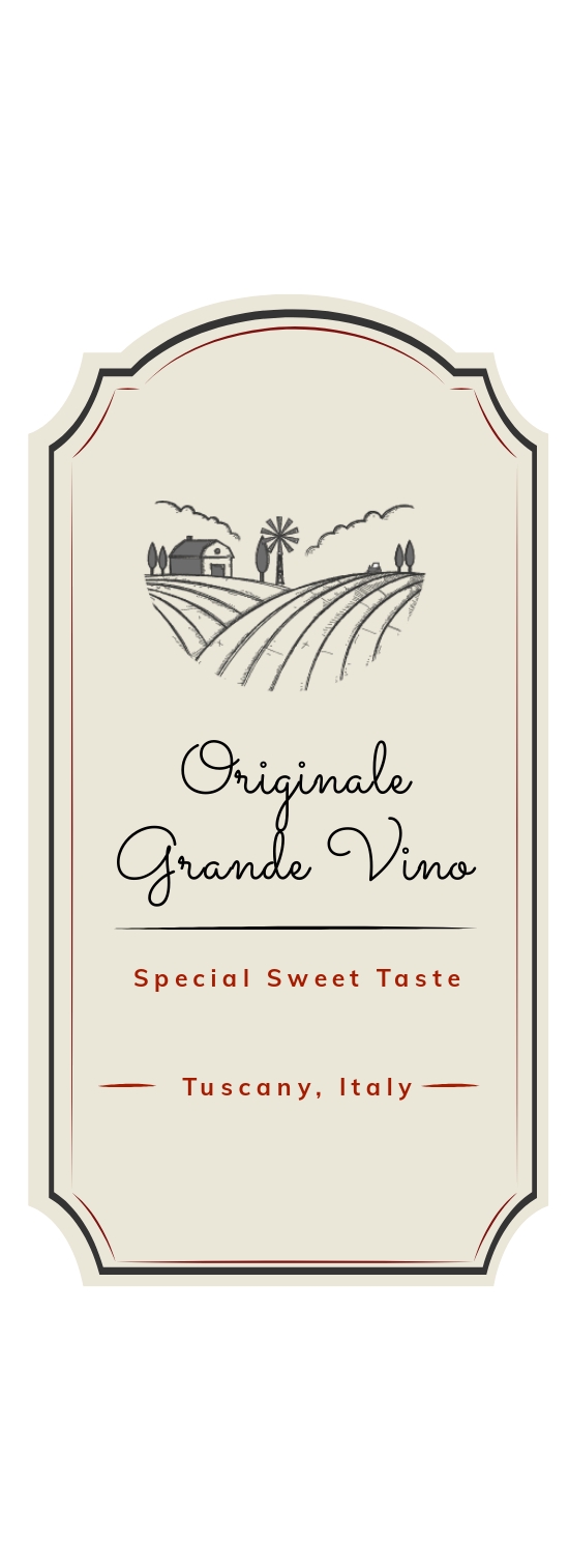 Sample Wine Label Template - Illustrator, Word, Apple Pages, PSD In Blank Wine Label Template