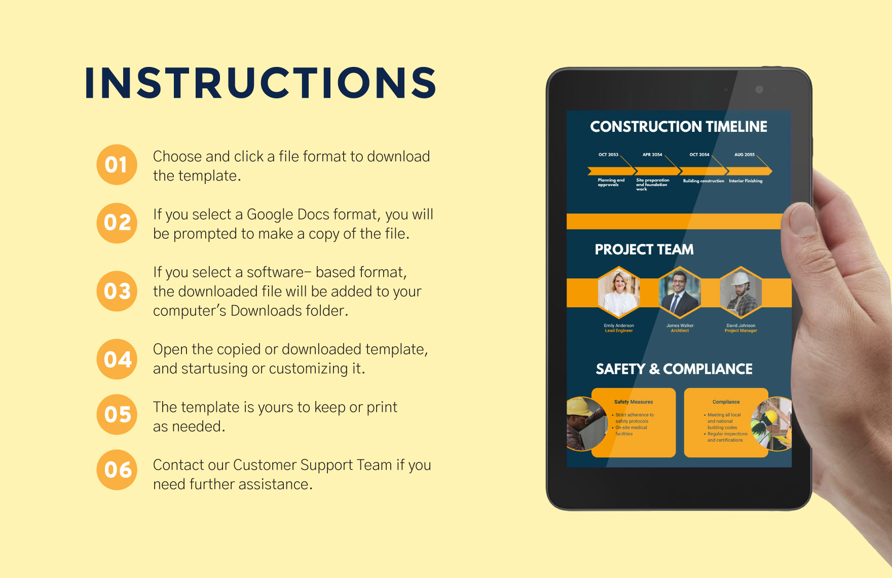 Building Construction Project Template
