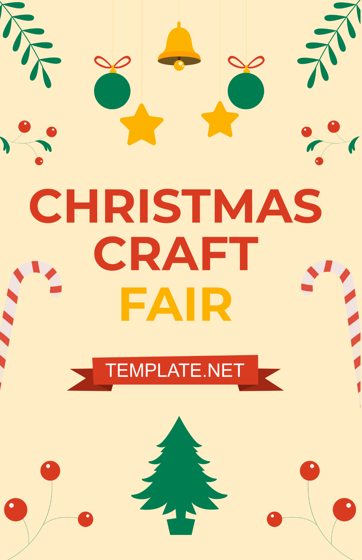 Christmas Fair Poster Template