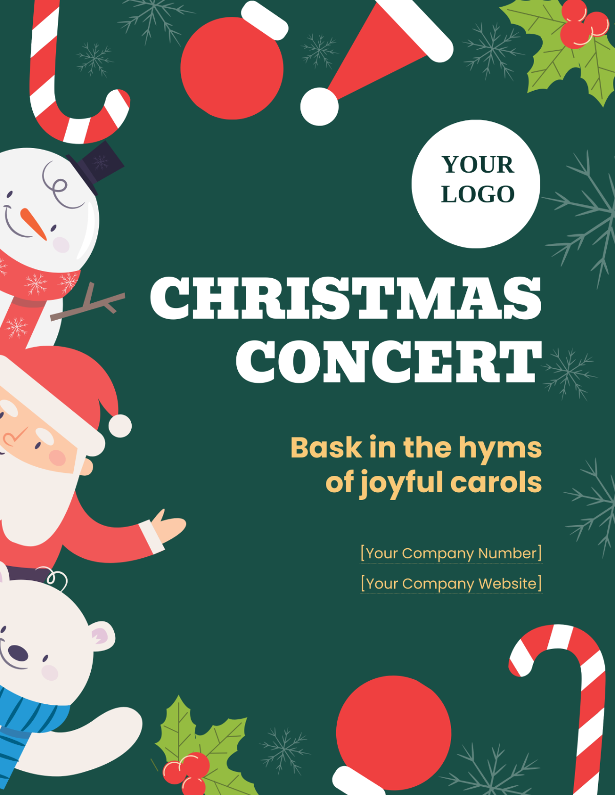 Free Christmas Flyer Design Template