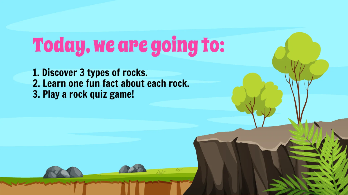Free Different Types of Rocks Template to Edit Online