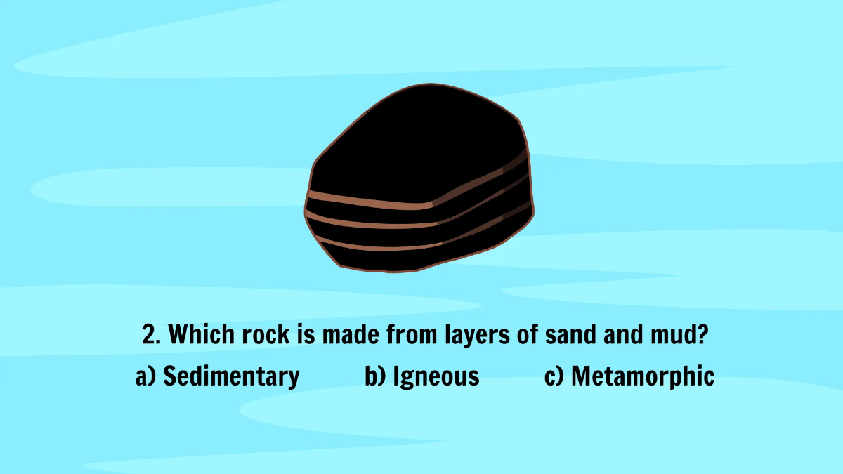 Free Different Types of Rocks Template to Edit Online