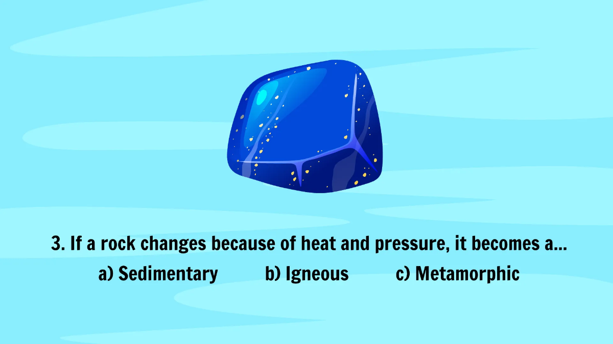 Free Different Types of Rocks Template to Edit Online