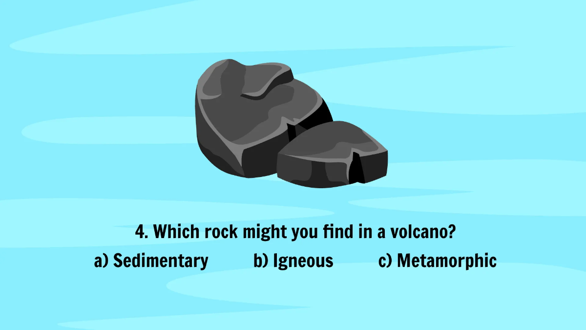 Free Different Types of Rocks Template to Edit Online
