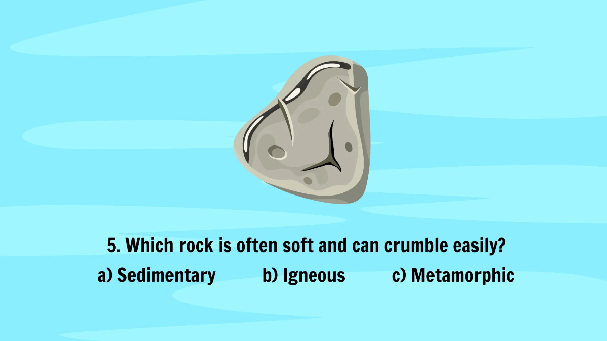 Free Different Types of Rocks Template to Edit Online
