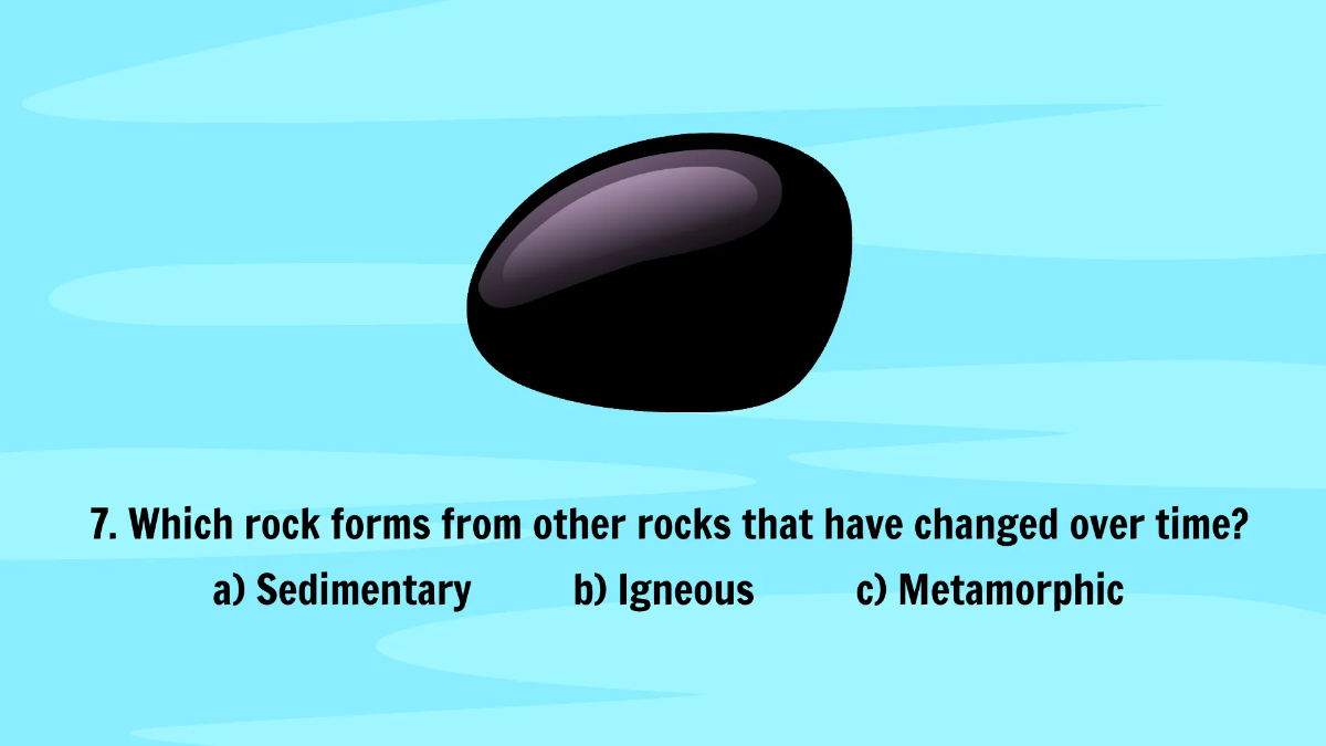 Free Different Types of Rocks Template to Edit Online