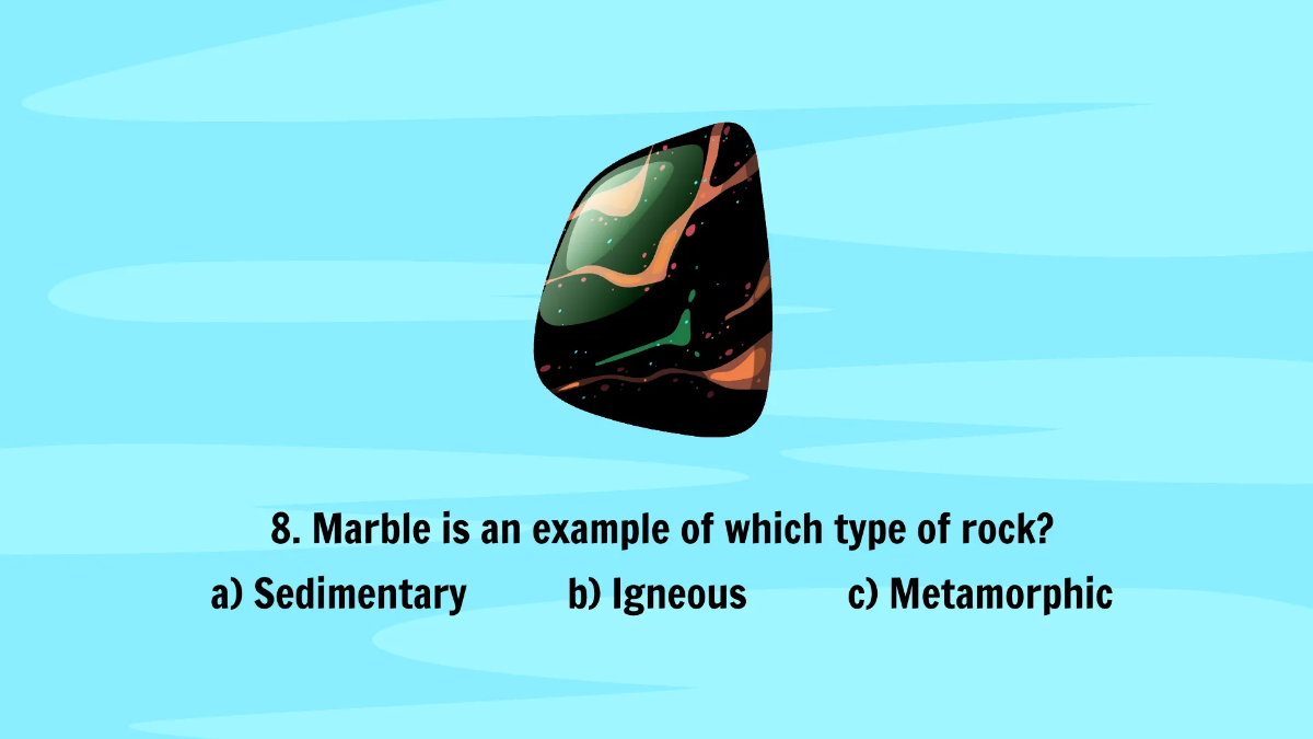 Free Different Types of Rocks Template to Edit Online