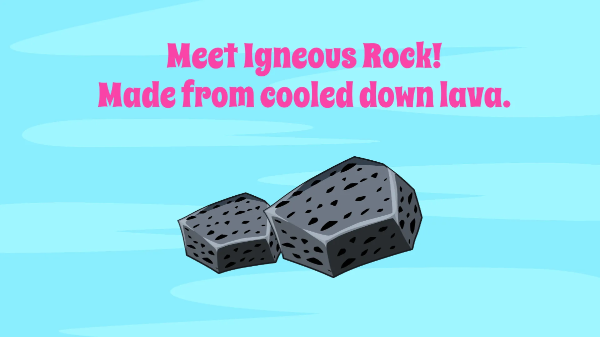 Free Different Types of Rocks Template to Edit Online