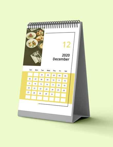 Sample Restaurant Marketing Calendar