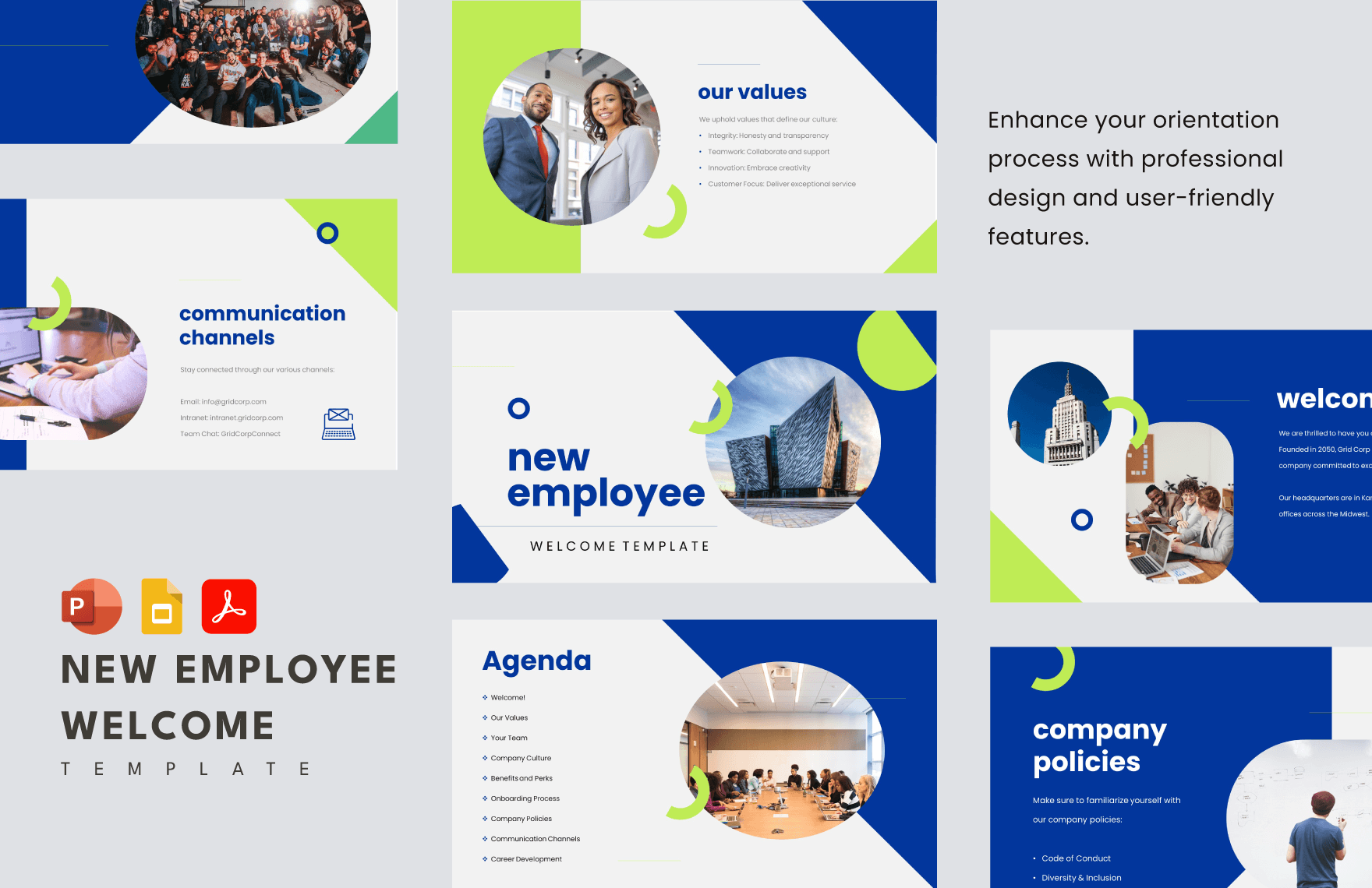 New Employee Welcome Template