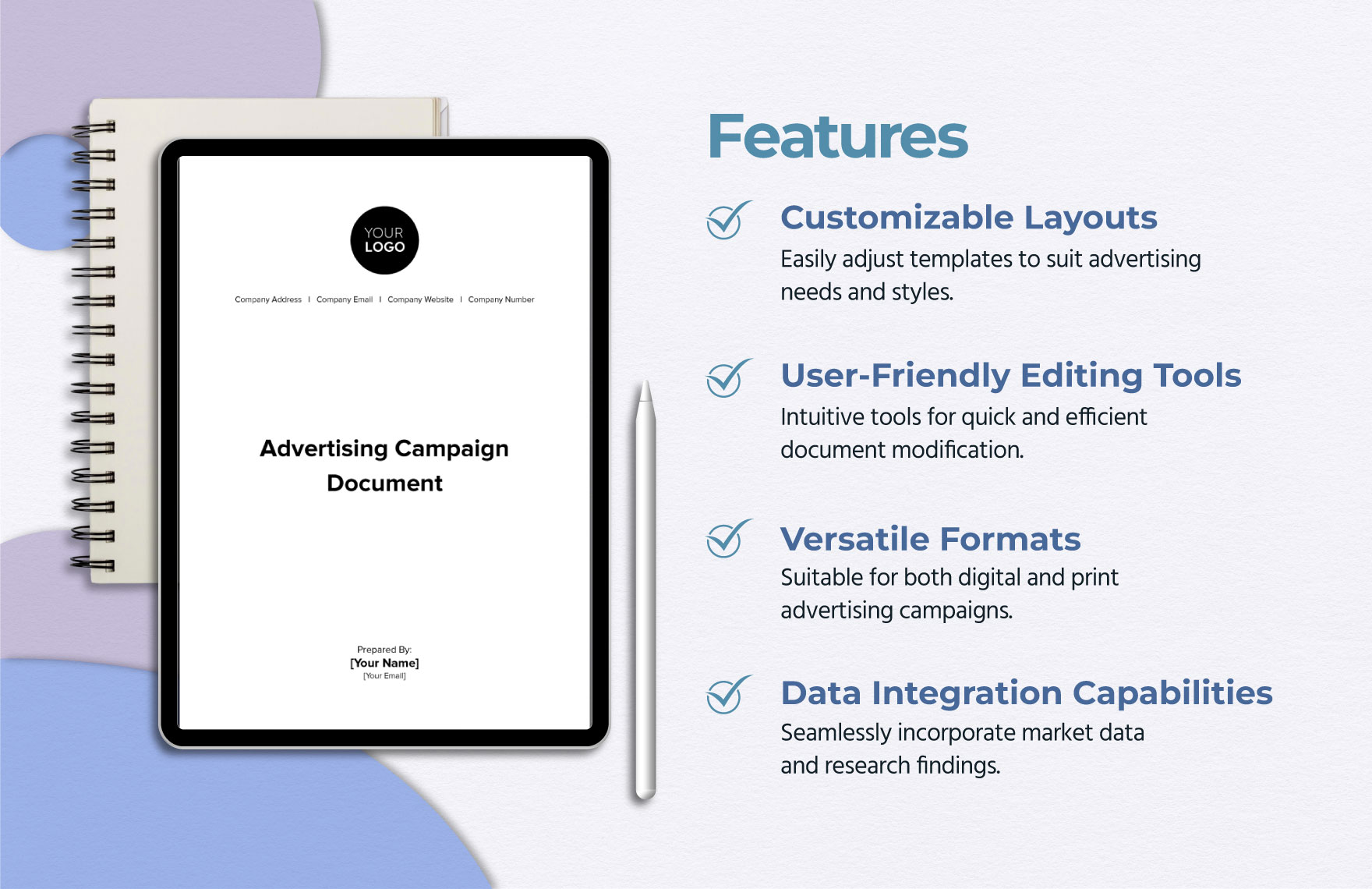 Advertising Campaign Document Template