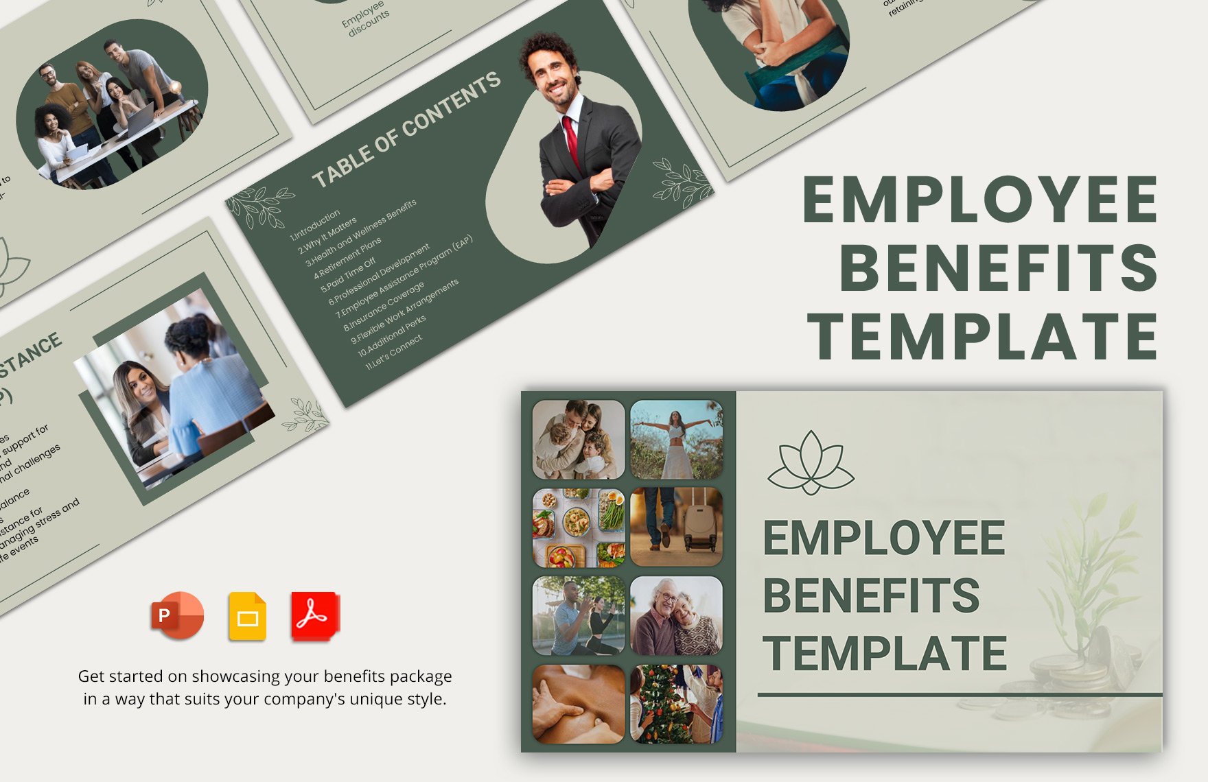 Employee Benefits Template