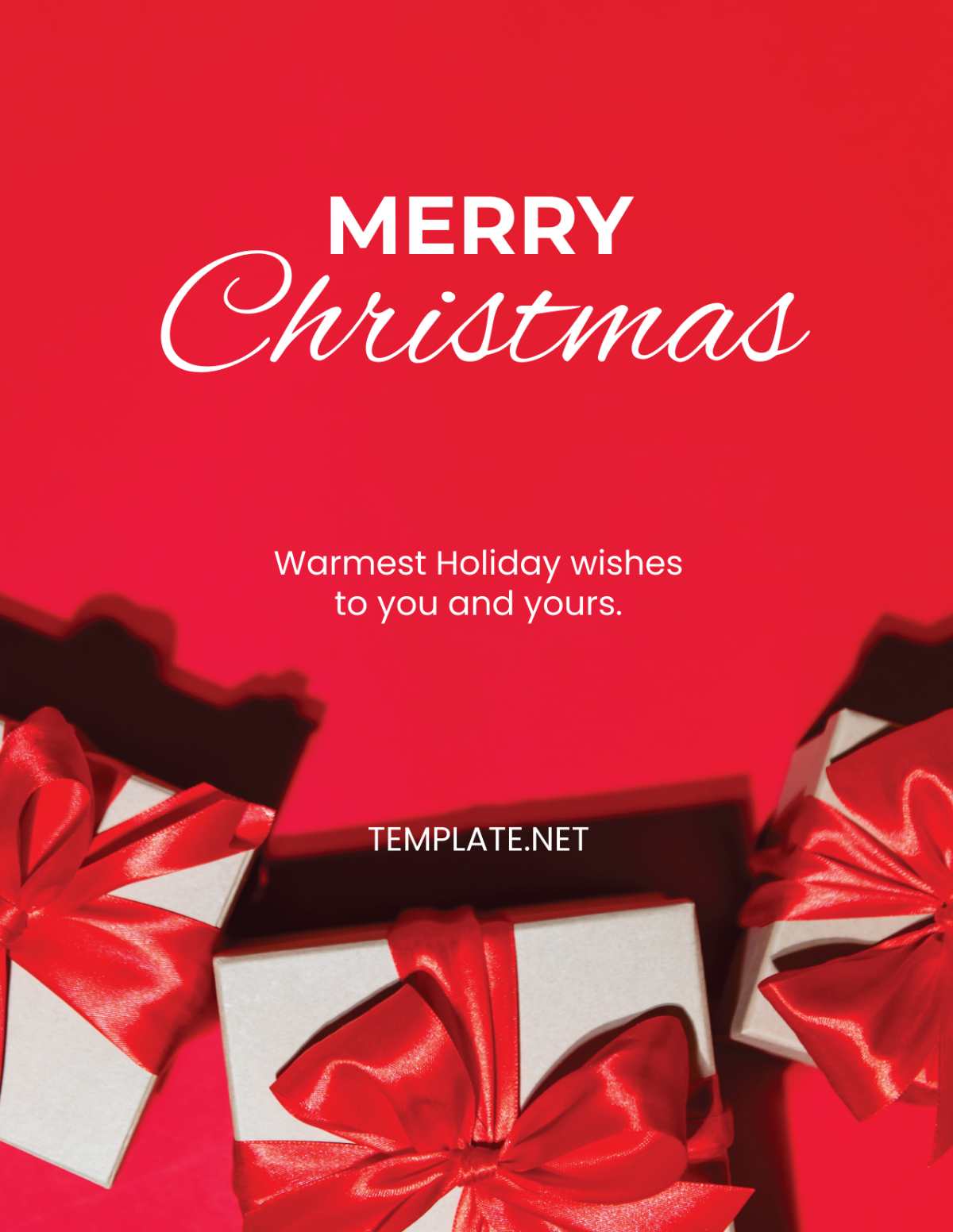 Free Happy Christmas Flyer Template