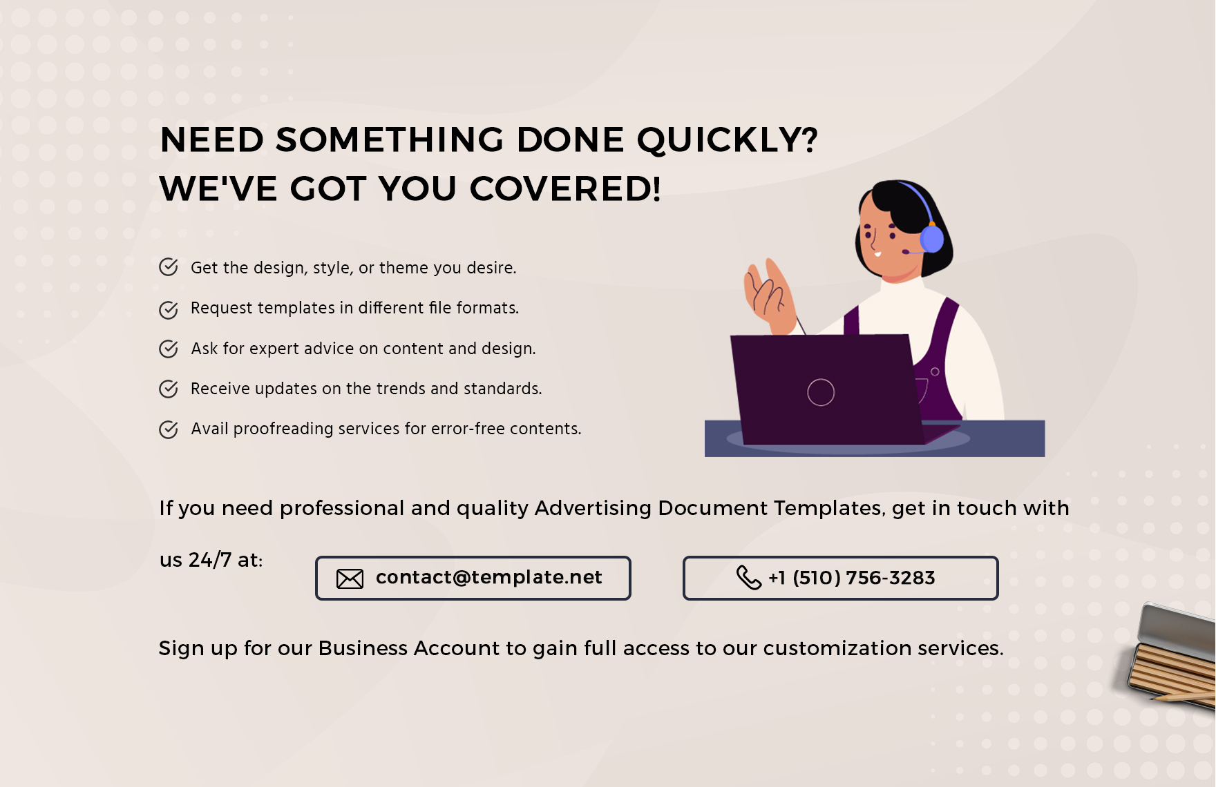 Advertising Campaign Minutes Template