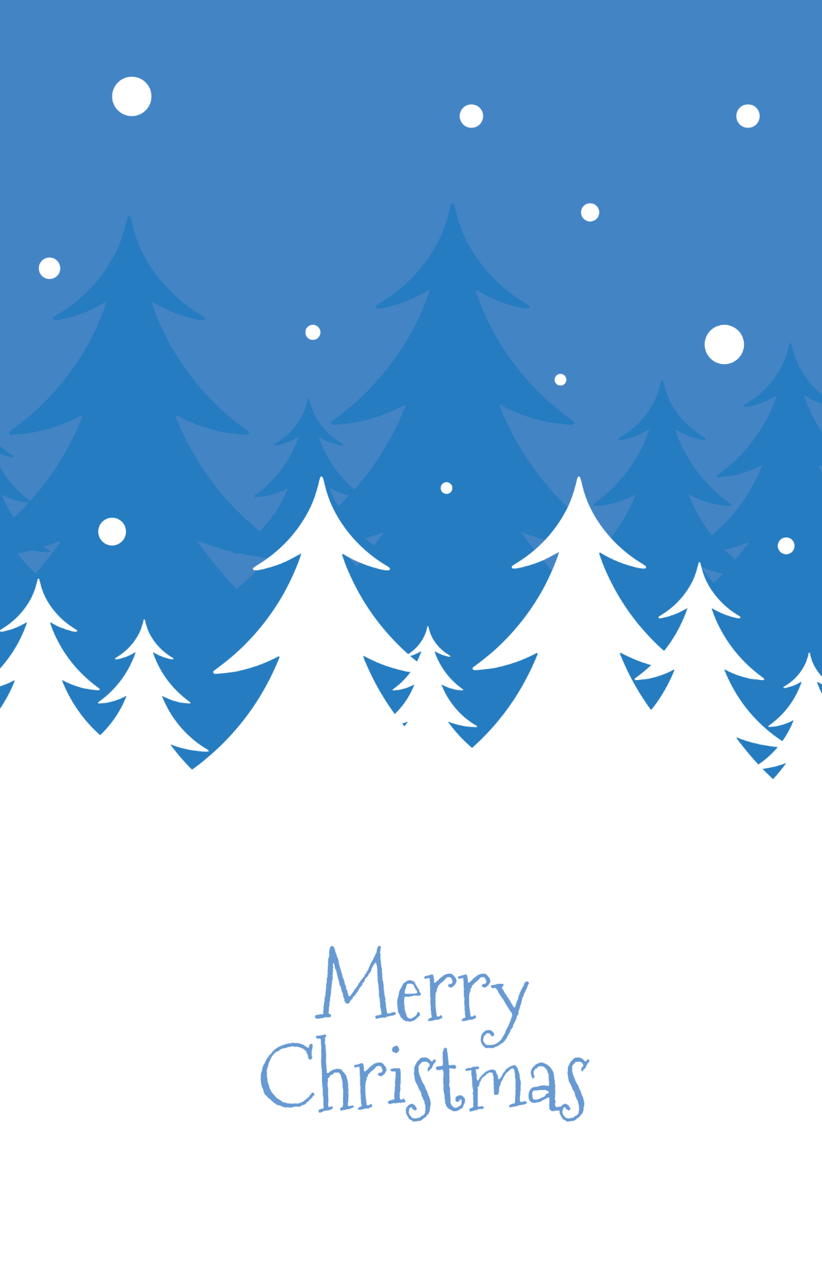 Free Christmas Poster Background Template