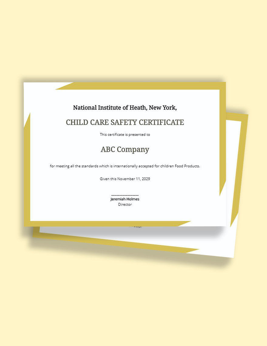 health-and-safety-certificate-psd-templates-design-free-download-template