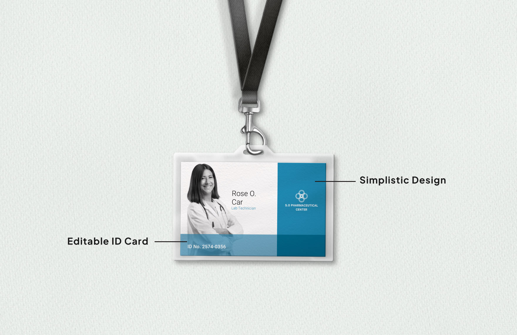 Pharma ID Card Template
