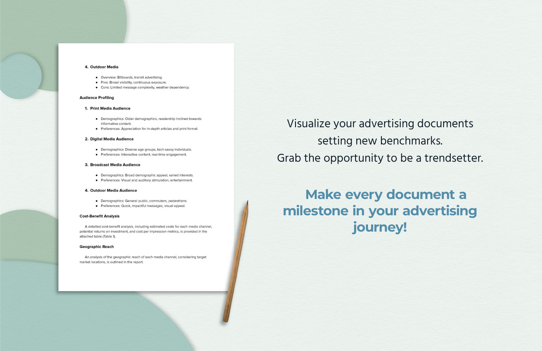Advertising Media Inventory Assessment Template
