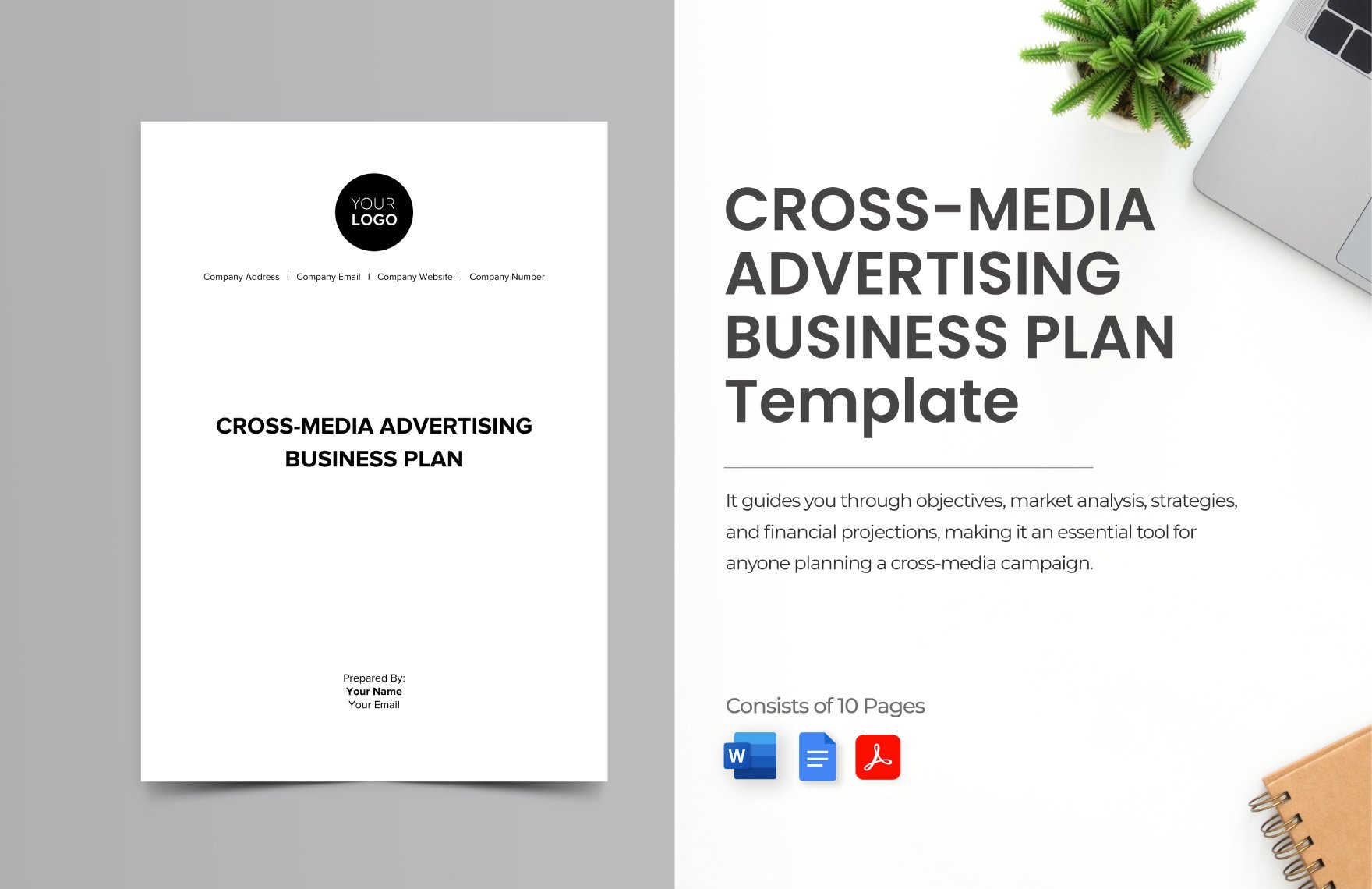 Cross-Media Advertising Business Plan Template