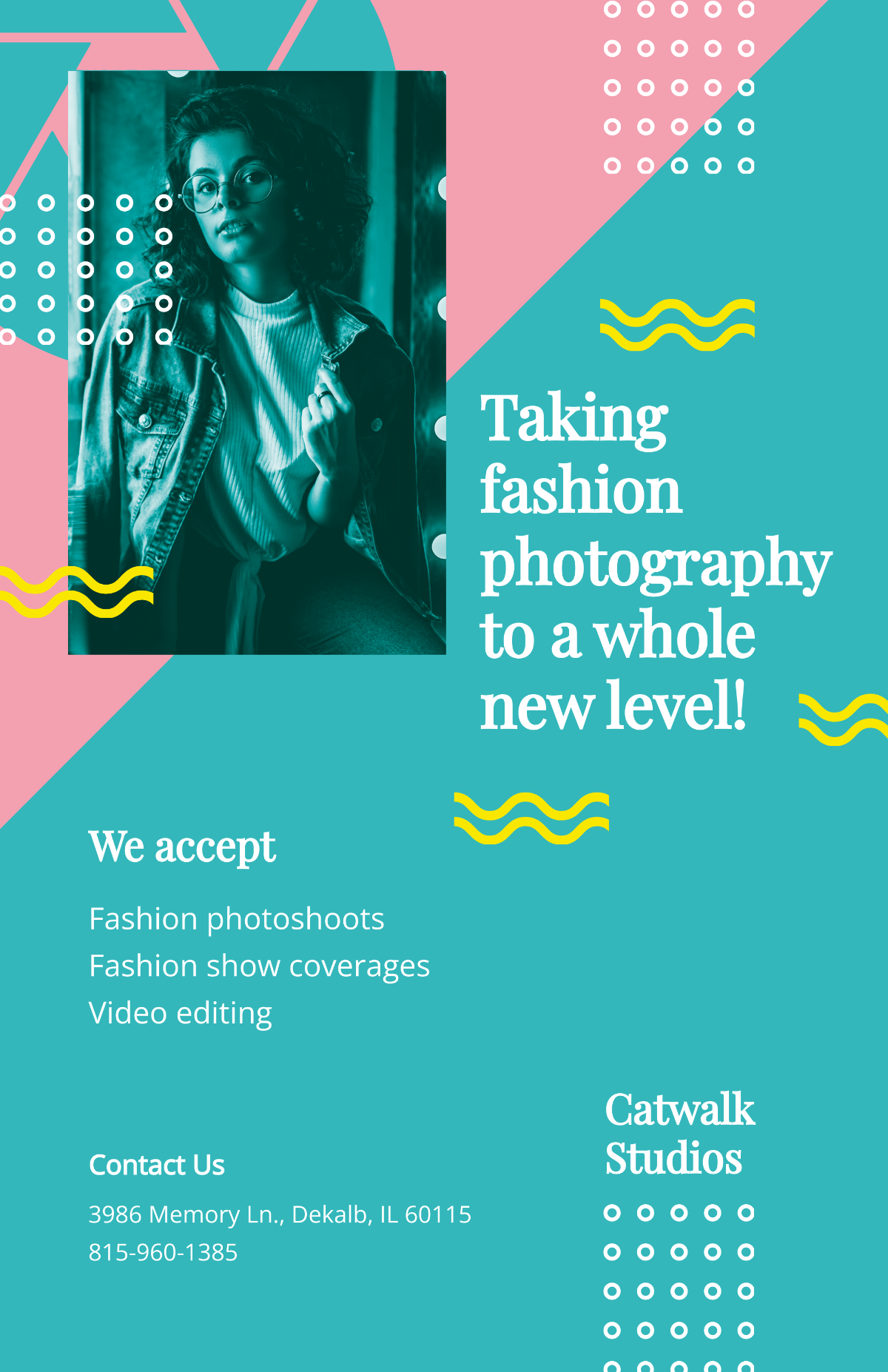 Fashion Photography Poster Template