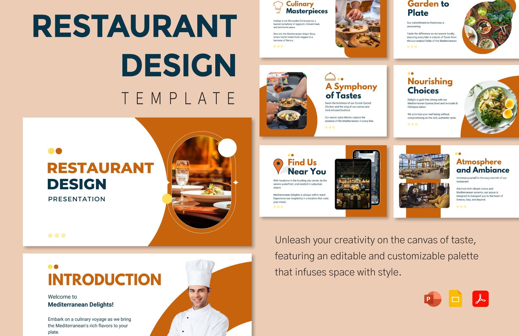 Restaurant Design Template