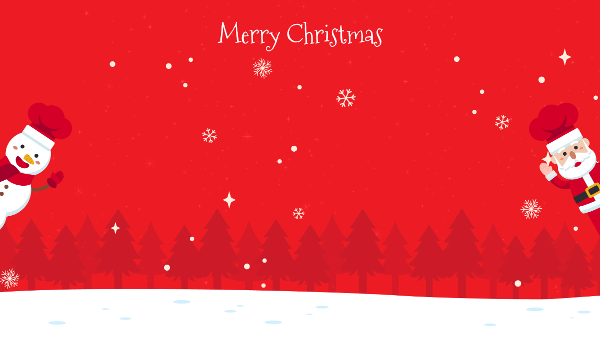 Free Santa Claus Christmas Background Template