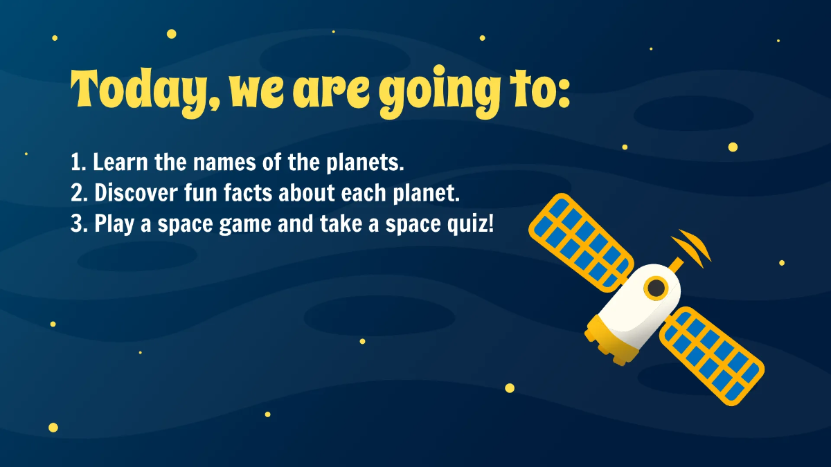 Free The Solar System and Planets Template to Edit Online