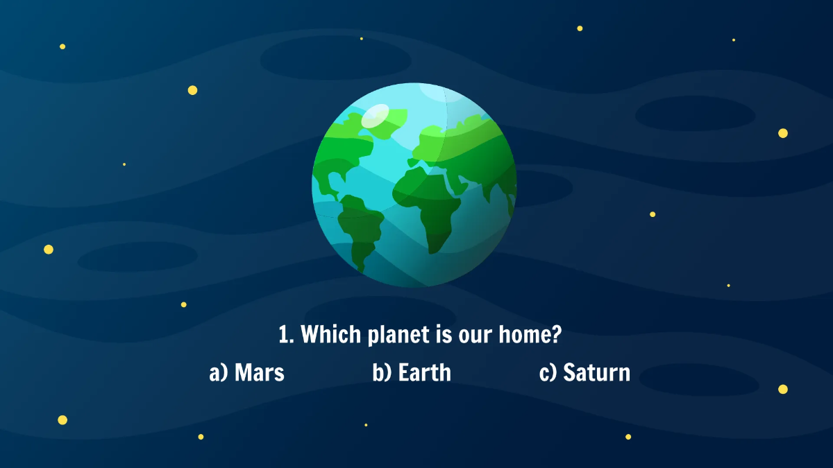 Free The Solar System and Planets Template to Edit Online