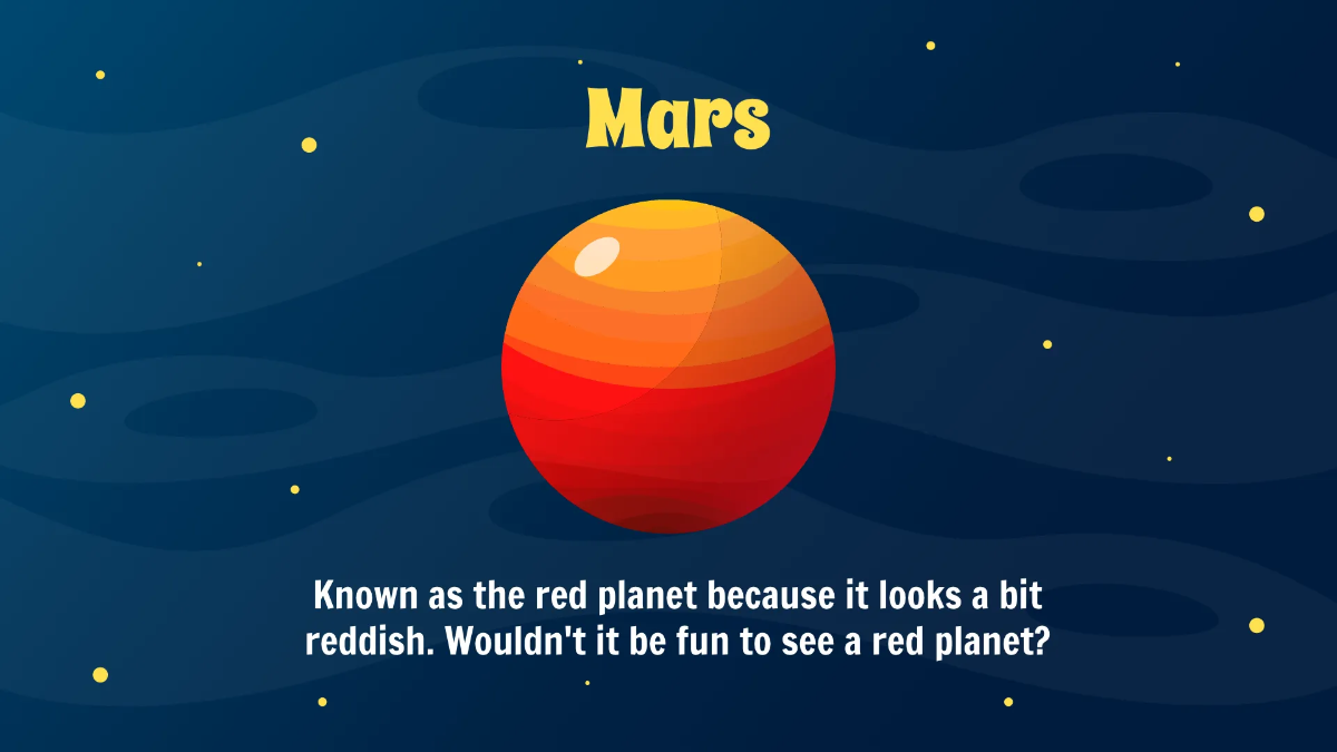 Free The Solar System and Planets Template to Edit Online