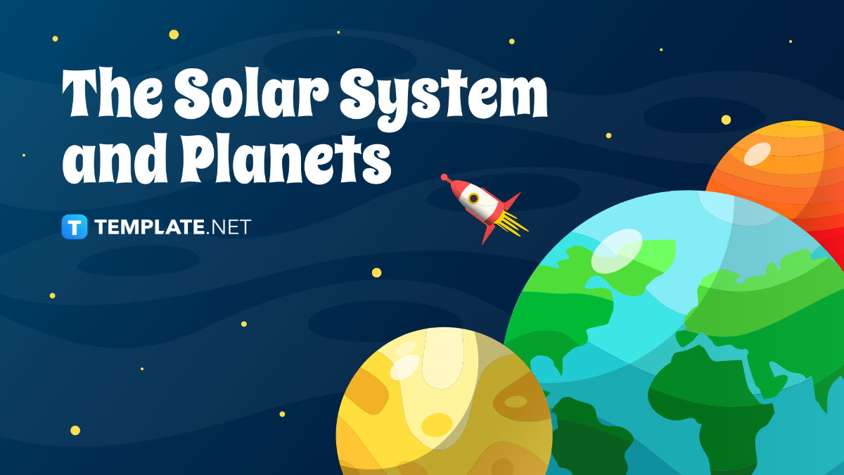 The Solar System and Planets Template