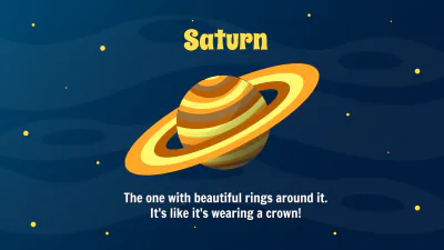 Free The Solar System and Planets Template to Edit Online
