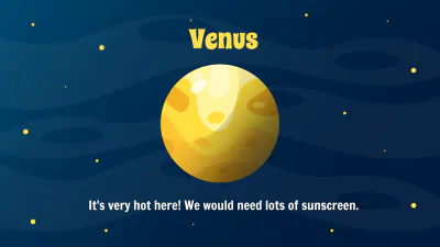 Free The Solar System and Planets Template to Edit Online