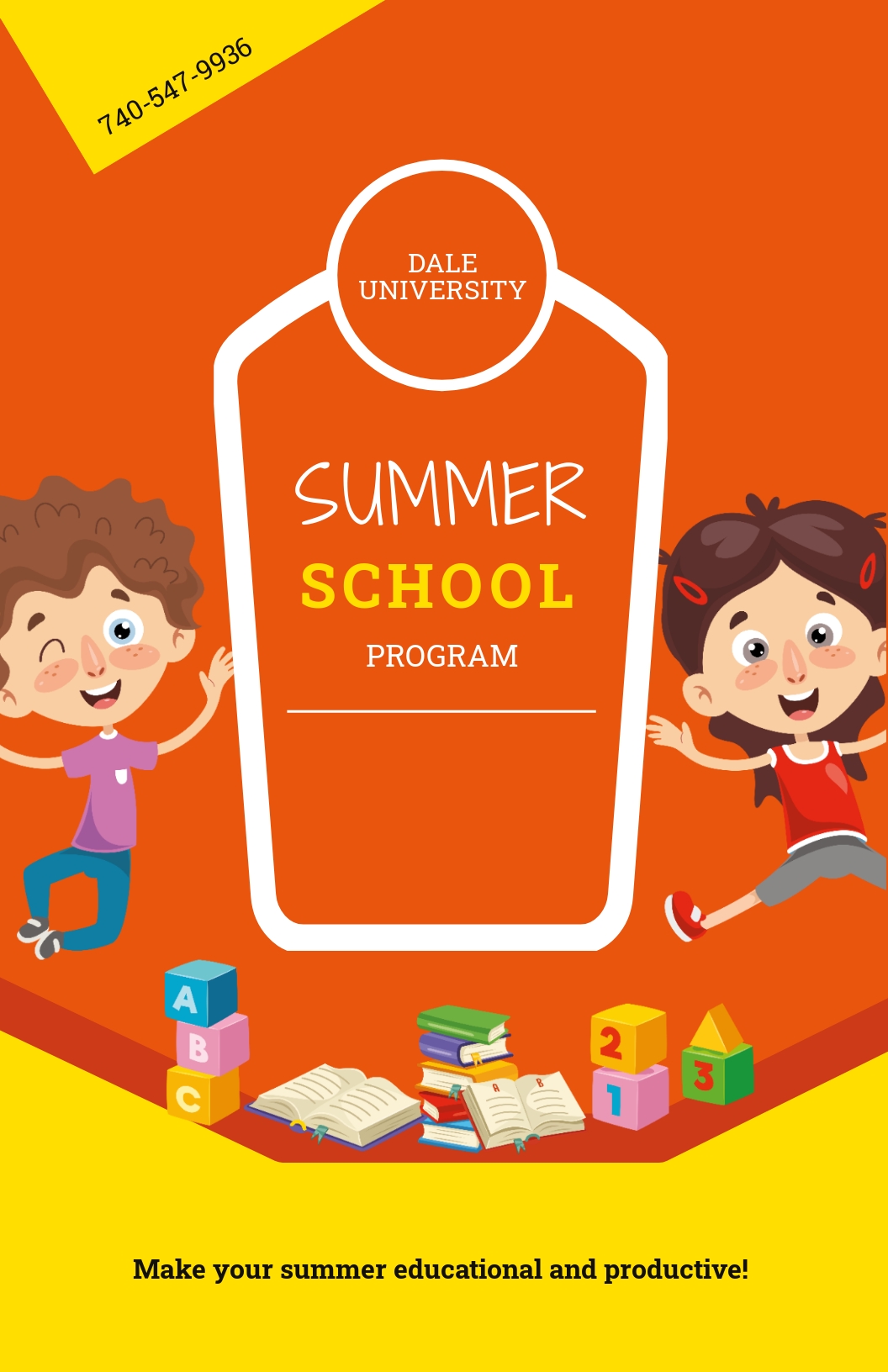 Summer School Poster Template.jpe