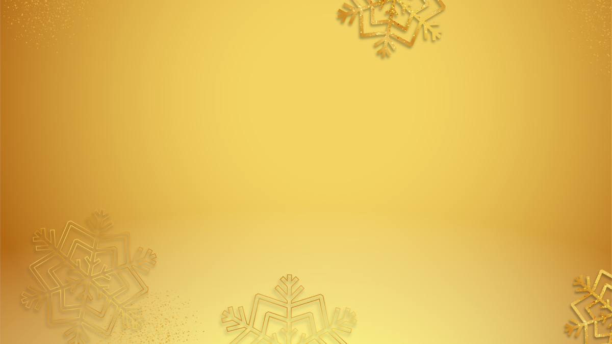 Free Gold Christmas Background Template