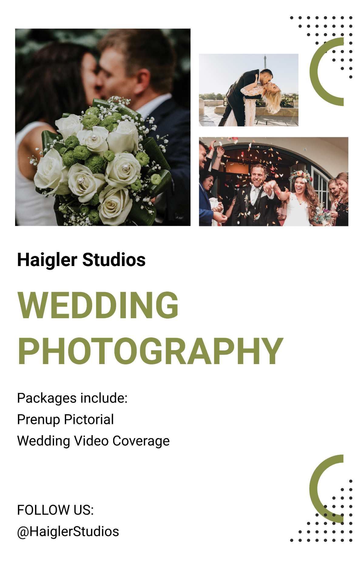 Wedding Photography Poster Template