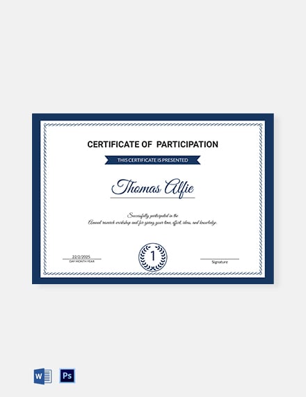 research-participation-certificate