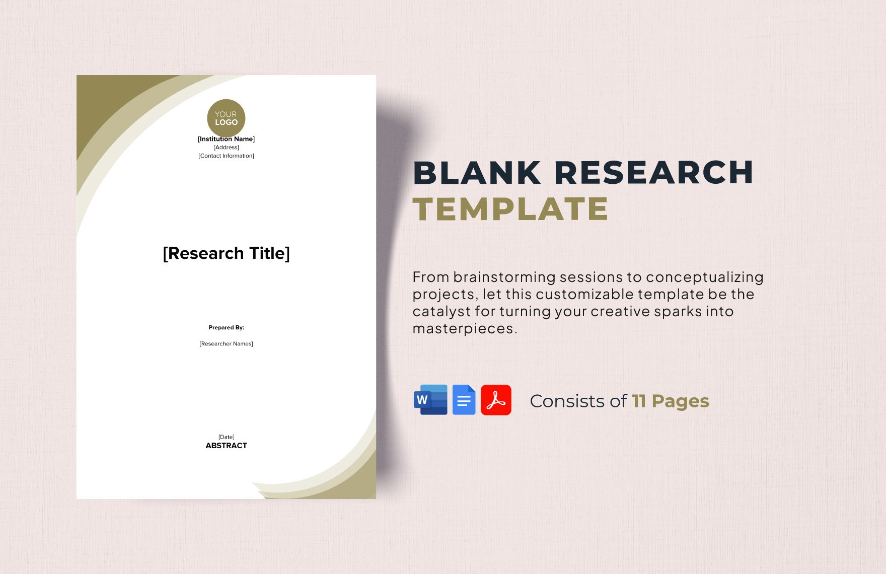 Blank Research Template