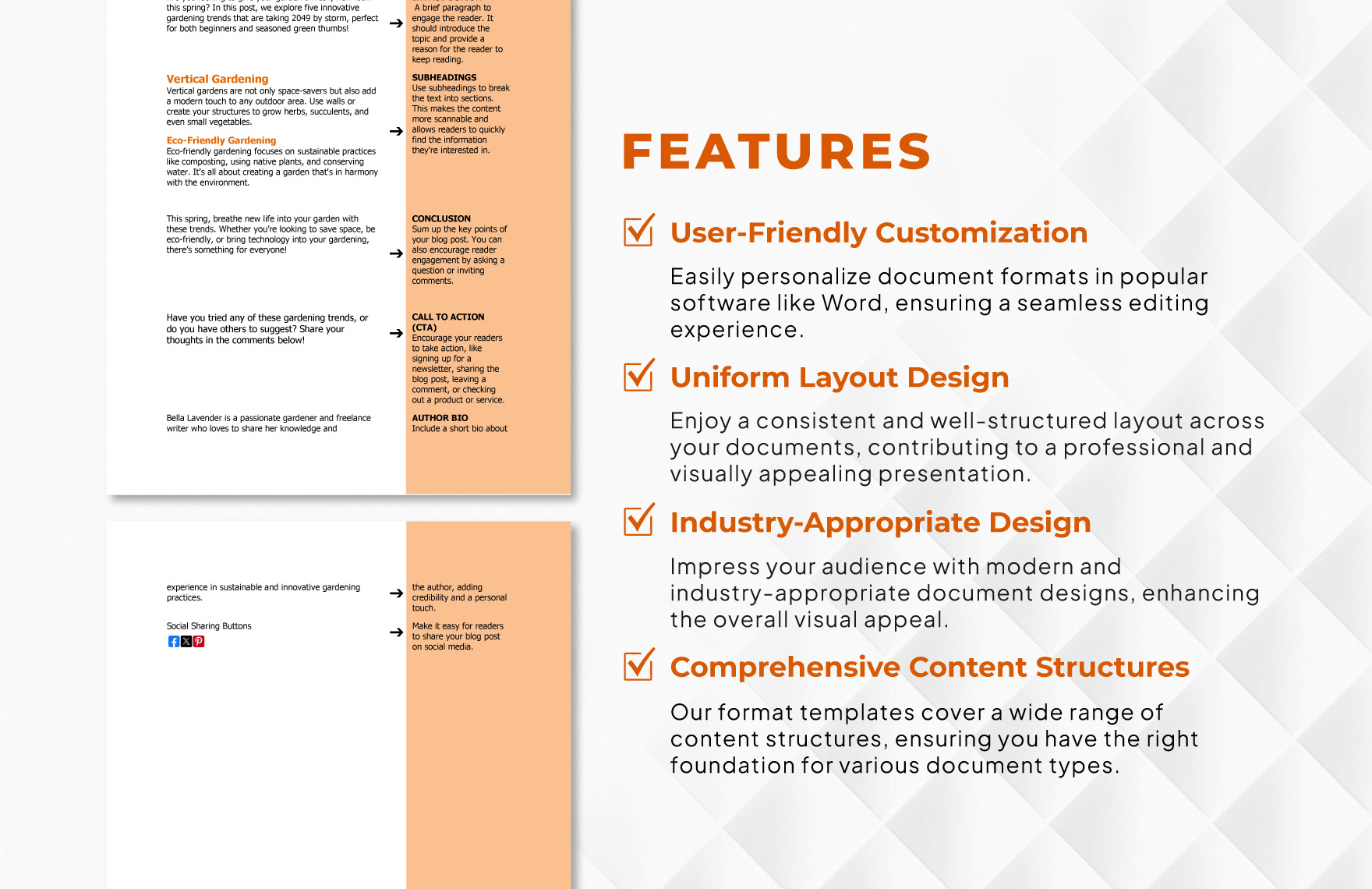 Blog Format Template in Word PDF Google Docs Download Template net