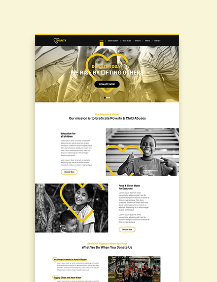 Free NGO WordPress Theme/Template - Wordpress | Template.net