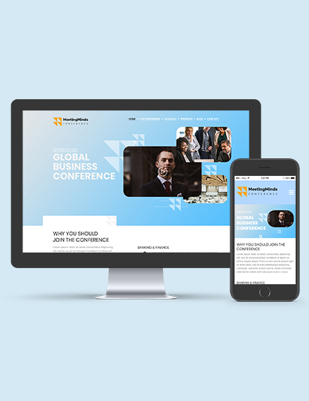 Conference WordPress Theme Template Download