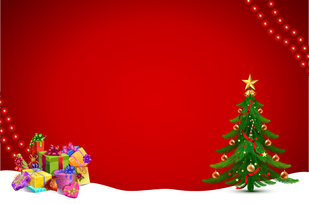Christmas Banner Background Template