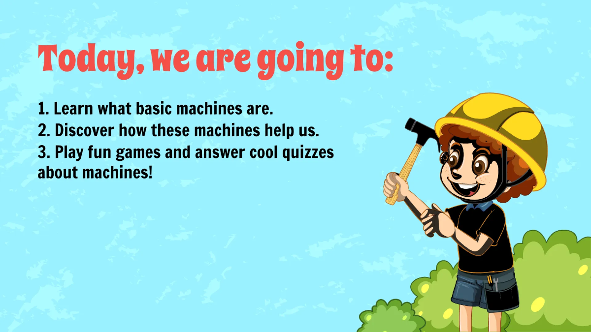 Free Basic Machines Template to Edit Online