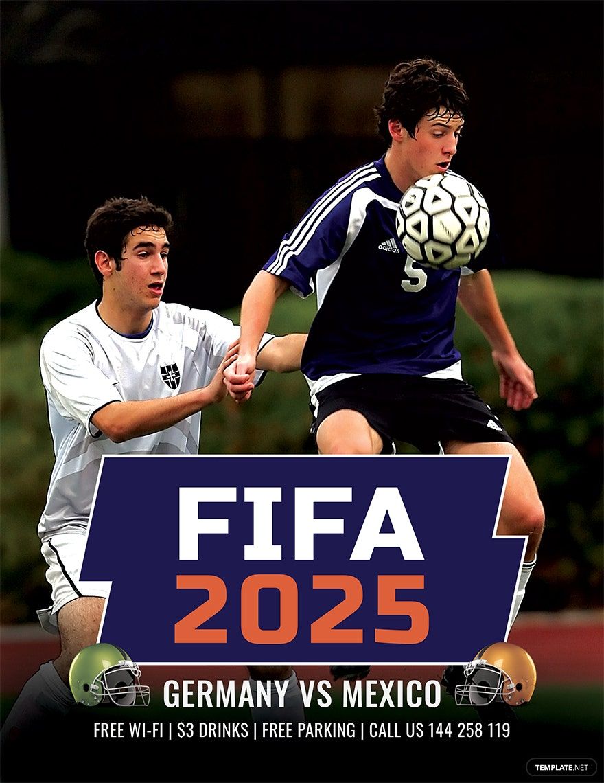 FIFA Cup Flyer Template