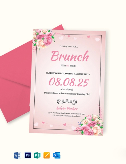 Free Fashion Show Invitation Template - Download in Word, Illustrator, PSD,  Apple Pages, Publisher