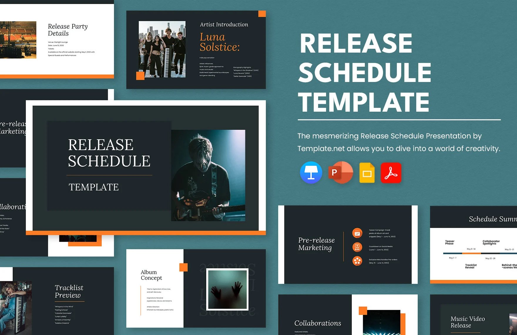 Free Release Schedule Template