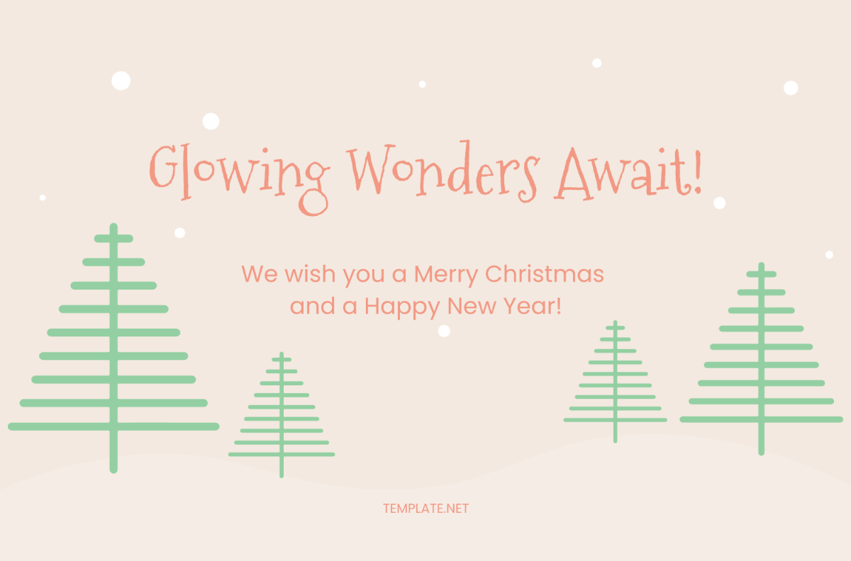 Free Aesthetic Christmas Banner Template